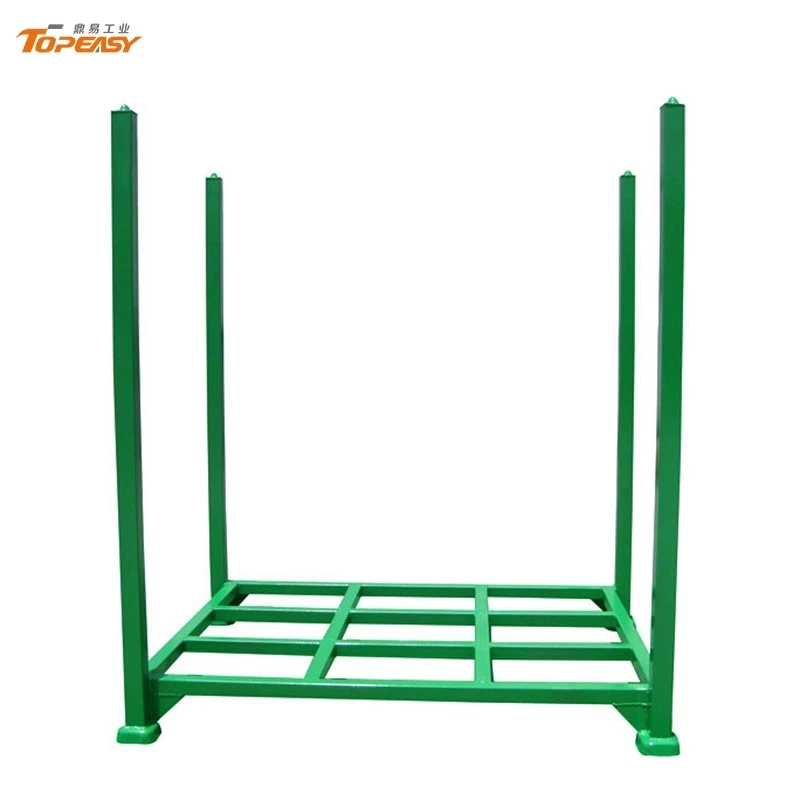 Customized Heavy Duty Powder Coating Stacking Tire Racks for Warehouse Open Frame Rack