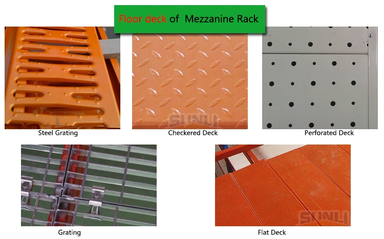 Powder Coated Corrosion Protection Customized Mezzanine Rack