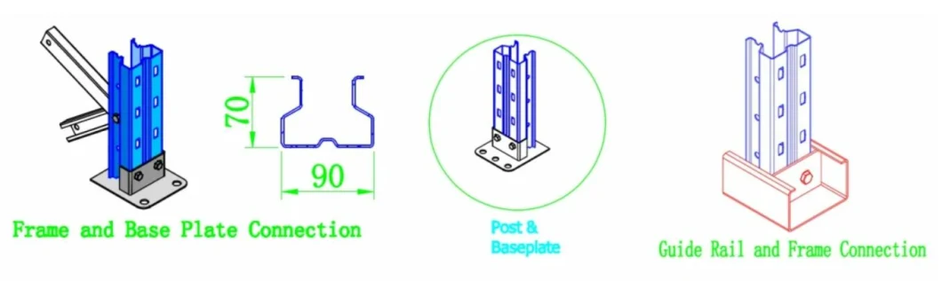 Tire Storage Pallet Rack Heavy Duty Multi Racking Warehouse