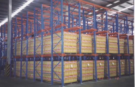 Metallregalantrieb in Regal-Palettenregalen im Kühllager, China-Fertigung mit kundenspezifischer Größe